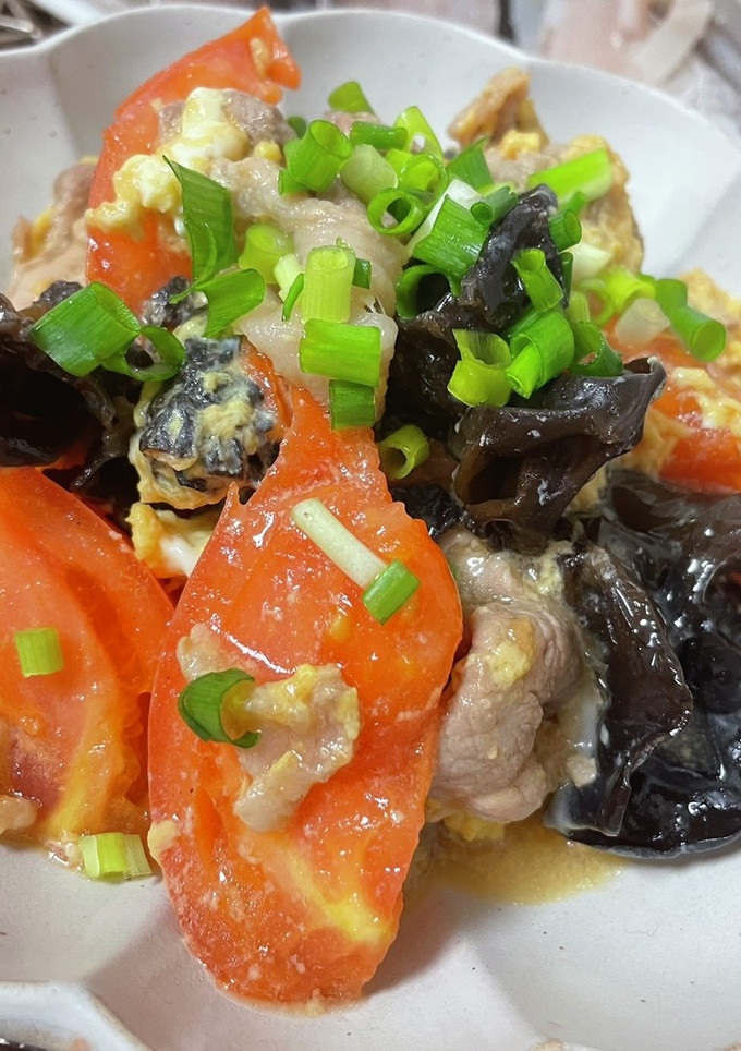 豚肉とトマトの玉子炒め♪-レシピのメイン写真