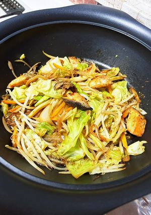 鮭のちゃんちゃん焼き-レシピのメイン写真