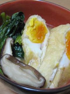 たまご巾着煮-レシピのメイン写真