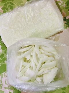 冷凍保存 玉ねぎ千切り&みじん切り-レシピのメイン写真