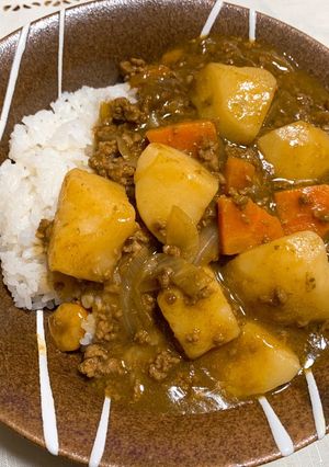 カレーやハヤシライスはひき肉で♡-レシピのメイン写真