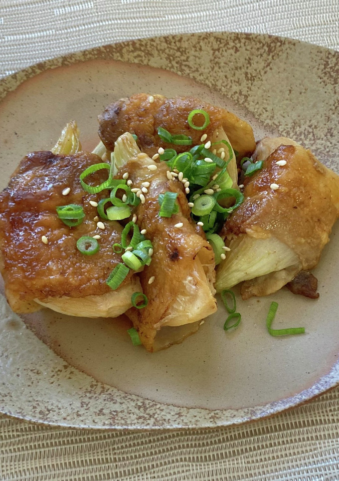 新玉ねぎの肉巻き照り焼き-レシピのメイン写真