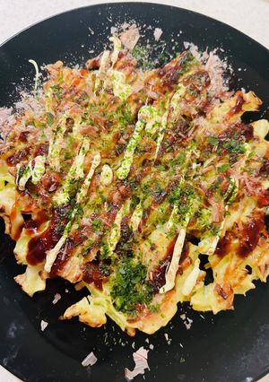 残り物で★米粉のお好み焼き-レシピのメイン写真