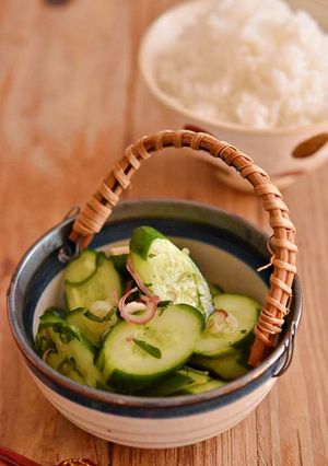きゅうりと薬味のさっぱり浅漬け-レシピのメイン写真