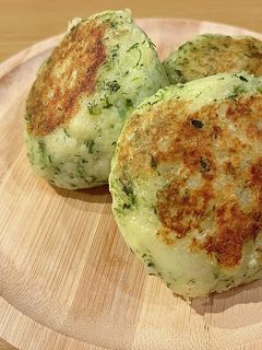 もちもち食感!青のりチーズいももち-レシピのメイン写真