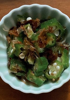 オクラのおかか和え-レシピのメイン写真