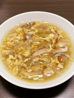 卵と椎茸と玉ねぎのスープ-レシピのメイン写真