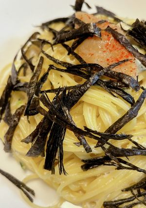 明太クリームパスタ-レシピのメイン写真