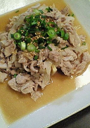 ご飯がすすむ♪豚玉の味噌炒め-レシピのメイン写真