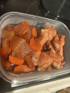 炊飯器 手羽元と大根煮-レシピのメイン写真