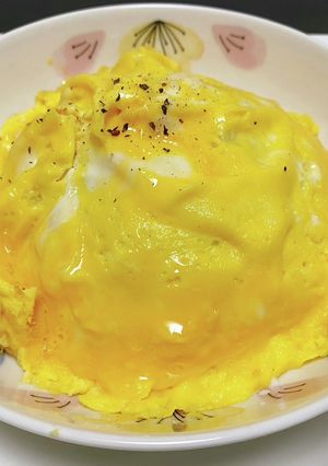 オムライス ホワイトソースver.-レシピのメイン写真