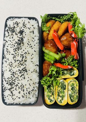 中学生弁当2024.2.28-レシピのメイン写真