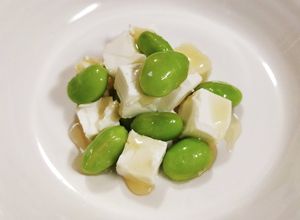 うちの味☆枝豆とクリチ☆蜂蜜がけ☆-レシピのメイン写真