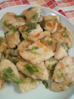 *エコ葱タレで♪鶏むね肉のねぎ塩炒め*-レシピのメイン写真