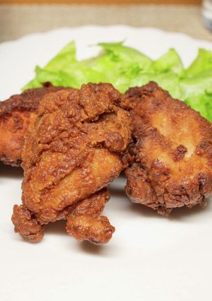 キムチの素で鶏唐揚げ-レシピのメイン写真
