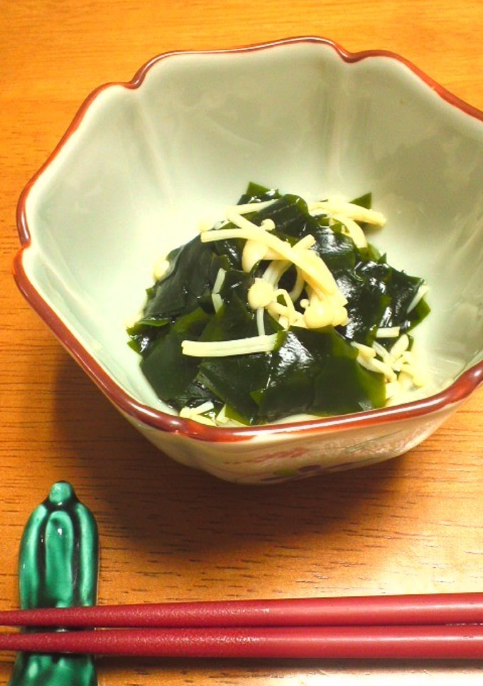 えのきとわかめの味ぽん和え-レシピのメイン写真