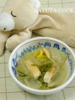 白菜と油揚げのさっと煮-レシピのメイン写真