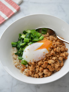 玄米ゼンライス使用!お豆腐そぼろ丼-レシピのメイン写真