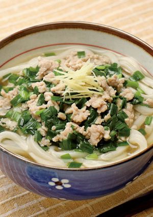 にらそぼろあんかけうどん-レシピのメイン写真