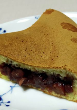 １度に焼くあんこ入りホットケーキ-レシピのメイン写真