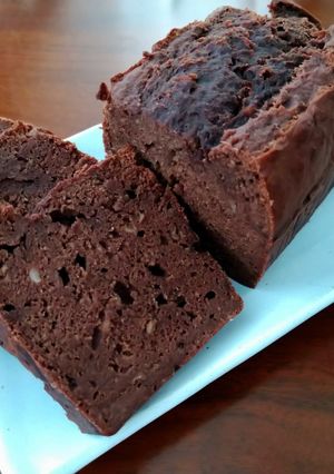 米粉で☆ココアバナナパウンドケーキ-レシピのメイン写真