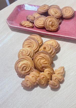 米油(サラダ油)絞り出しクッキー☆卵白-レシピのメイン写真