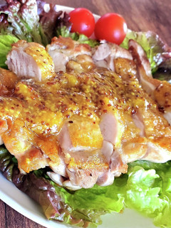 桃ジャムソースの鬼旨チキンステーキ-レシピのメイン写真