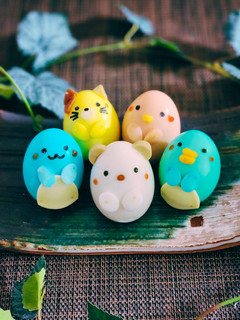 ゆで卵で♪すみっコぐらし♪-レシピのメイン写真