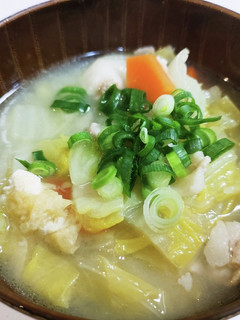 白菜の豚汁-レシピのメイン写真