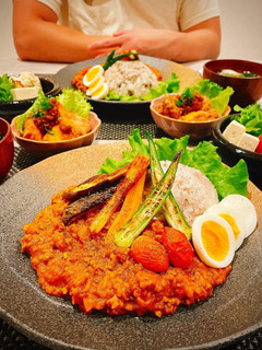 野菜たっぷり無水トマトキーマカレー-レシピのメイン写真