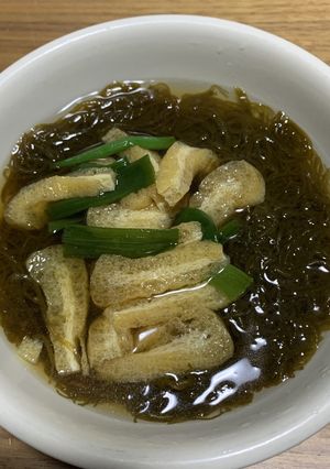 もずくにゅうめん-レシピのメイン写真