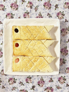 端午の節句に 簡単鯉のぼりサンド-レシピのメイン写真