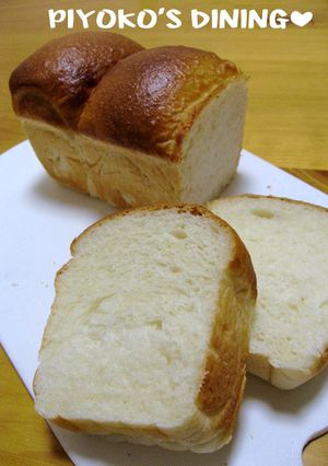 パウンド型で❀爽やか手捏ねカルピス食パン-レシピのメイン写真