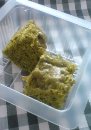 京風もちもち豆乳抹茶ケーキ-レシピのメイン写真