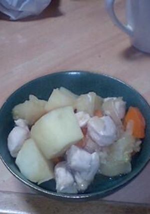 切って煮るだけ☆ヘルシーささみじゃが☆-レシピのメイン写真