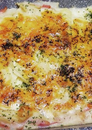 スライサーでジャガイモグラタン-レシピのメイン写真