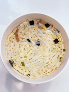 レンジで簡単!とうふ麺の茶碗蒸し-レシピのメイン写真