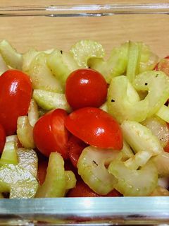セロリとミニトマトの中華風マリネ-レシピのメイン写真