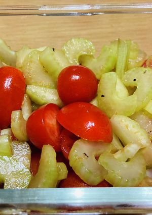セロリとミニトマトの中華風マリネ-レシピのメイン写真