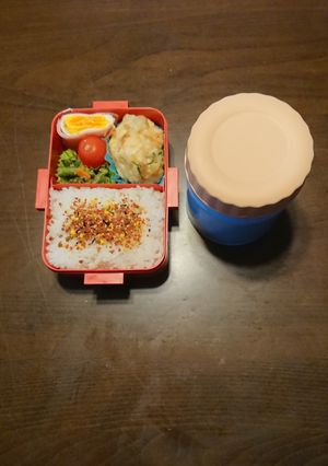 中学生女子弁当2024/03/01-レシピのメイン写真