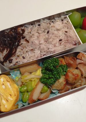 ラグビー小僧のお弁当240301-レシピのメイン写真