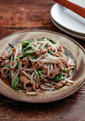 豚ニラもやしのコク旨あんかけ-レシピのメイン写真