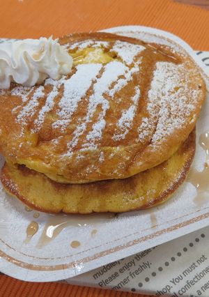 かぼちゃのパンケーキ-レシピのメイン写真
