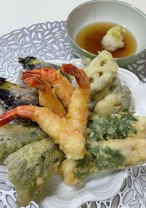 鶏胸肉大葉巻きサクサク天ぷら-レシピのメイン写真