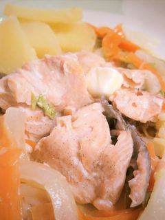 鮭のちゃんちゃん焼き-レシピのメイン写真