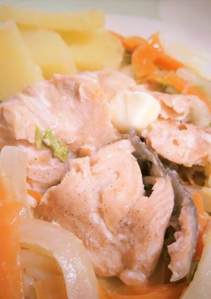 鮭のちゃんちゃん焼き-レシピのメイン写真