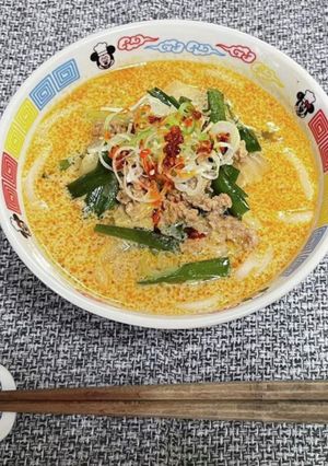 旨辛!豆乳う米めん-レシピのメイン写真