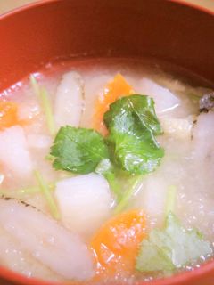 根菜たっぷりみぞれ汁-レシピのメイン写真