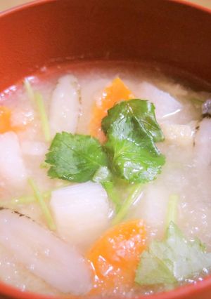 根菜たっぷりみぞれ汁-レシピのメイン写真