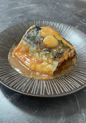 鯖の味噌煮♪-レシピのメイン写真